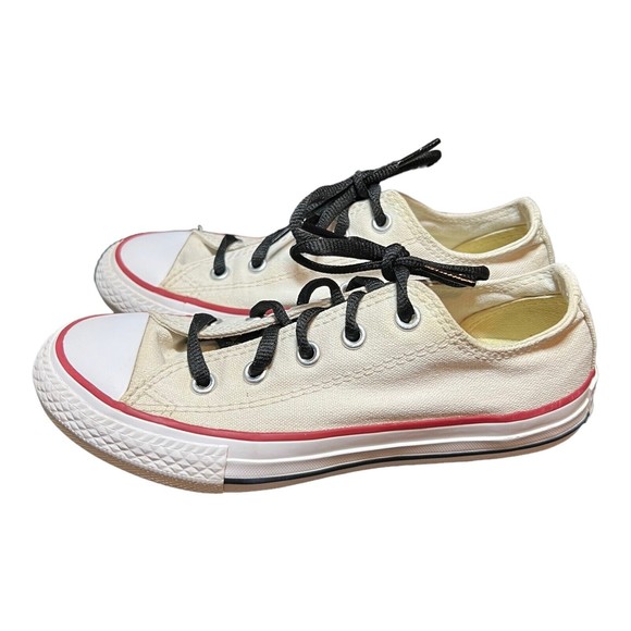 Converse Chuck Taylor All Star Optical White Sneakers Youth Size 13  (3J256) - Picture 3 of 10